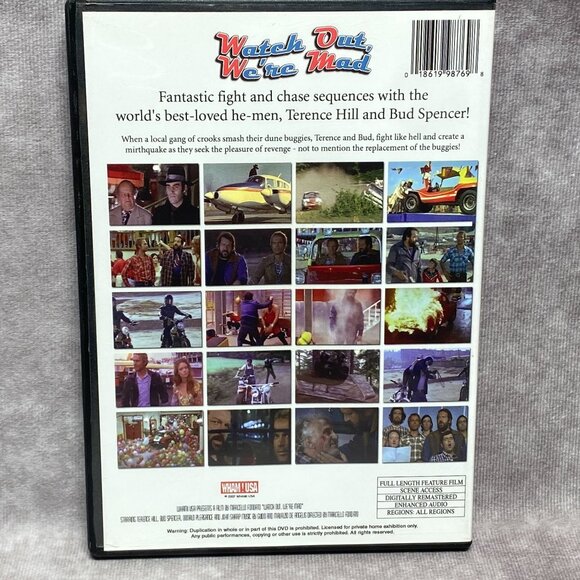 Watch Out Were Mad 1974 Film (2007, DVD) Action Comedy - Picture 3 of 3